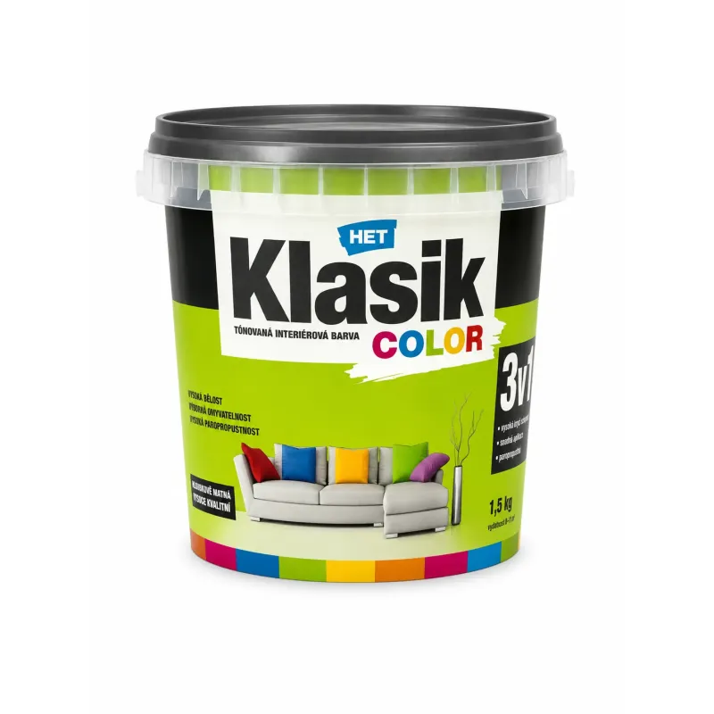 Klasik zelená limetková 1,5 kg a 4 kg