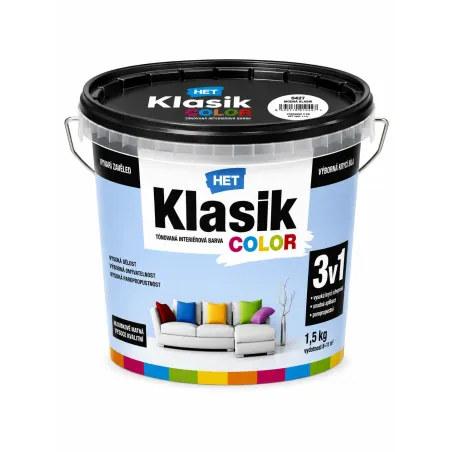 Klasik modrý blankytný 1.5 kg a 4 kg