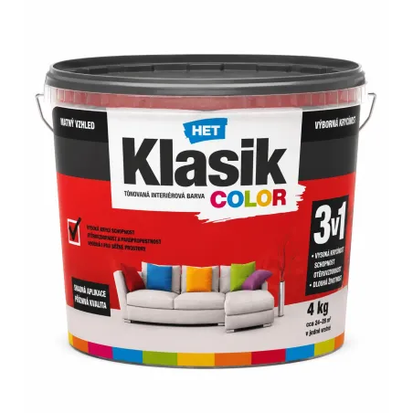 Klasik červená 1.5 kg a 4 kg 0847