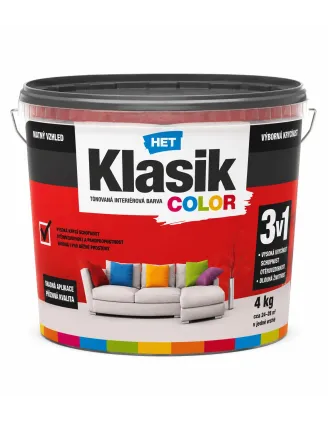 Klasik červená 1.5 kg a 4 kg 0847
