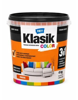 Klasik oranžový 1,5 kg a 4 kg 0747