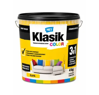 Klasik Žltý 1.5 kg a 4 kg 0628