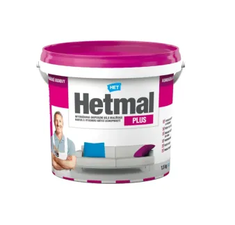 Hetmal biely plus 1,5 kg, 4 kg, 7+1 kg, 15+3 kg