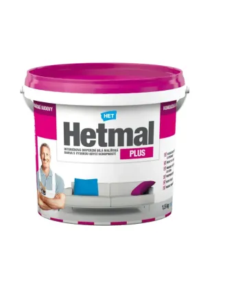 Hetmal biely plus 1,5 kg, 4 kg, 7+1 kg, 15+3 kg