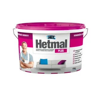 Hetmal biely plus 1,5 kg, 4 kg, 7+1 kg, 15+3 kg