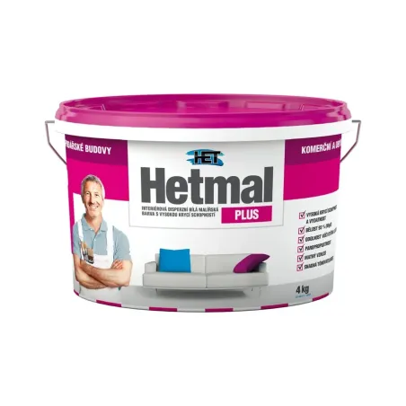 Hetmal biely plus 1,5 kg, 4 kg, 7+1 kg, 15+3 kg