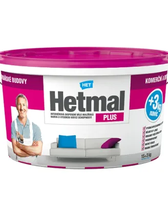 Hetmal biely plus 1,5 kg, 4 kg, 7+1 kg, 15+3 kg