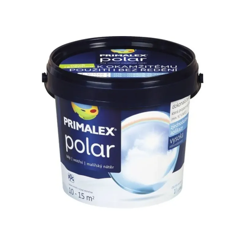 Primalex polar biely 1.5 kg, 4 kg a 7.5 kg Primalex polar biely 1.5 kg, 4 kg a 7.5 kg