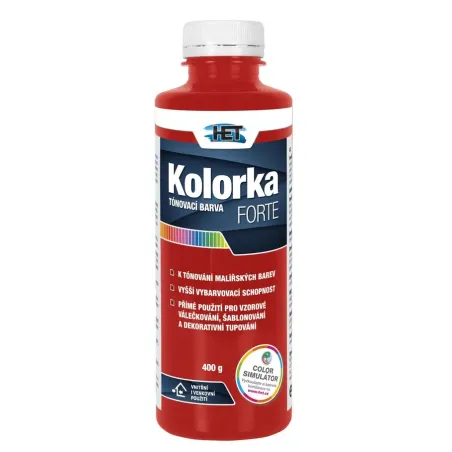 Kolorka forte červená 100 g a 400 g 0846