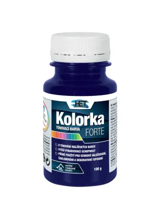 Kolorka forte modrá 100 g a 400 g 0426