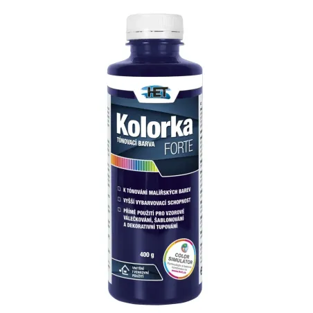 Kolorka forte modrá 100 g a 400 g 0426