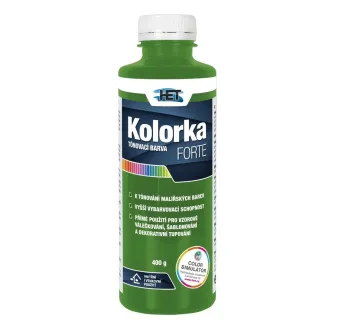 Kolorka forte zelená 100 g a 400 g