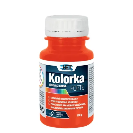 Kolorka forte oranžová 100 g a 400 g 0796