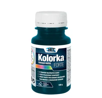 Kolorka forte tyrkysová 100 g a 400 g 0486