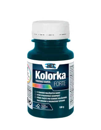 Kolorka forte tyrkysová 100 g a 400 g 0486