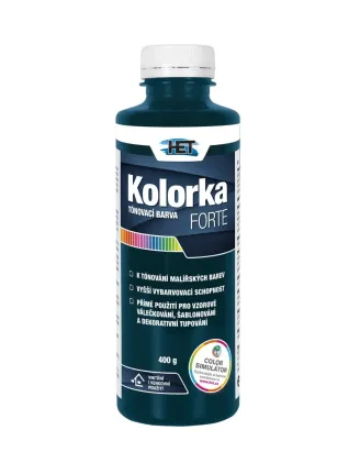Kolorka forte tyrkysová 100 g a 400 g 0486