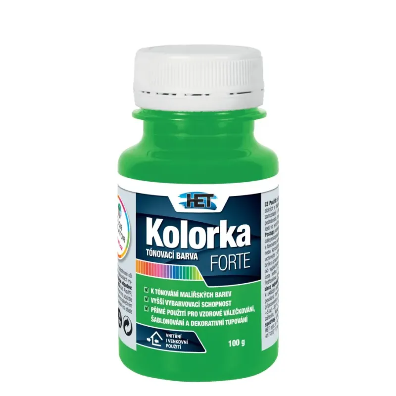 Kolorka forte svetlá zelená 100 g a 400 g 0486 Kolorka forte svetlá zelená 100 g a 400 g 0486