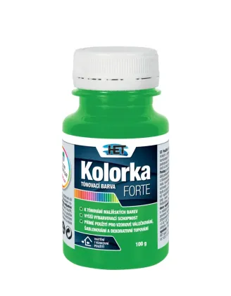Kolorka forte svetlá zelená 100 g a 400 g 0486
