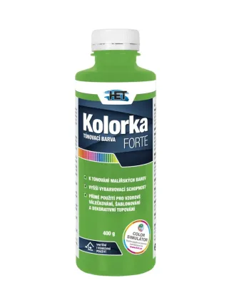 Kolorka forte svetlá zelená 100 g a 400 g 0486