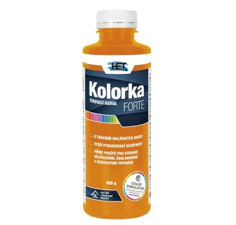 Kolorka forte žltooranžová 100 g a 400 g 0646