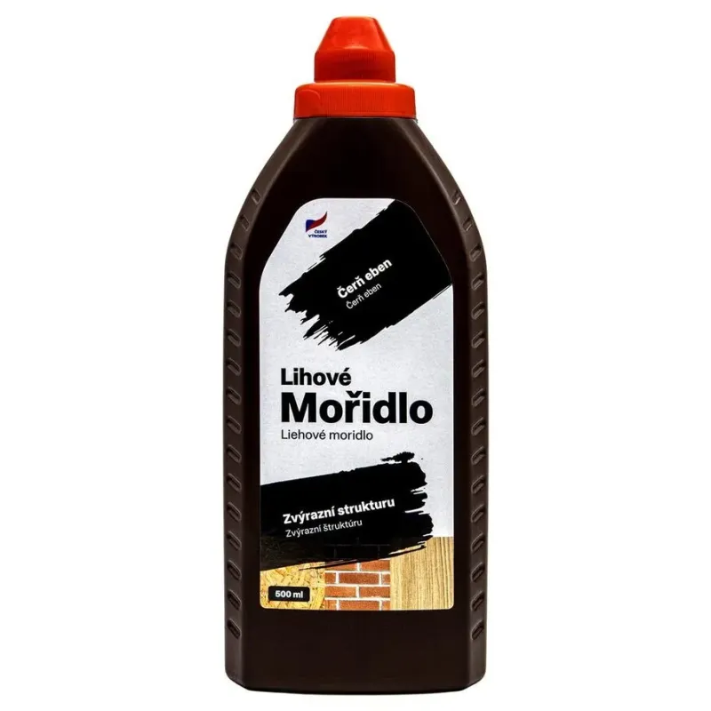 Moridlo liehové 500 ml, eben Moridlo liehové 500 ml, eben