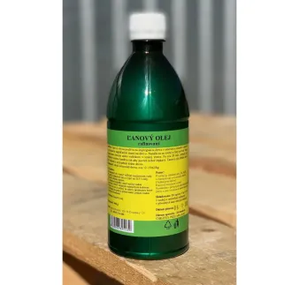 Ľanový olej 440 g Oborný
