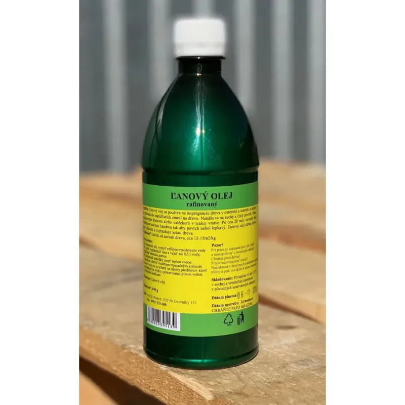Ľanový olej 440 g Oborný