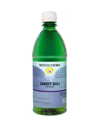 Ľanový olej 400 g rafinovaný novochema