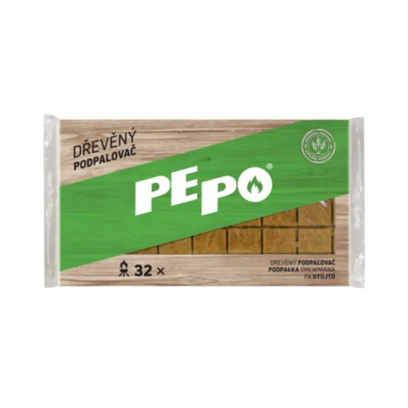Pepo Drevený podpaľovač 32 podpaľov Pepo Drevený podpaľovač 32 podpaľov