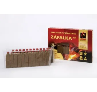 Podpaľovač Solo zápalka 2v1