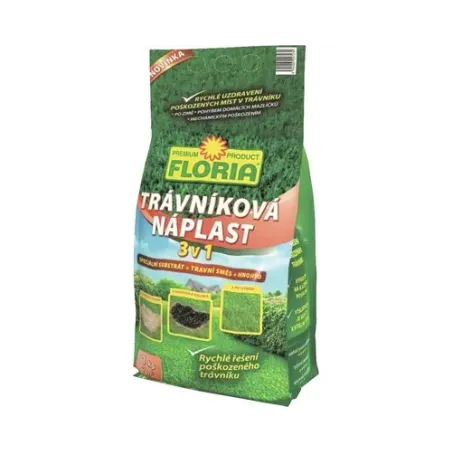 Trávniková náplasť Floria 3v1 1 kg