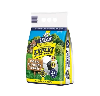 Expert 2,5 kg prírodné trávnikové hnojivo s guánom