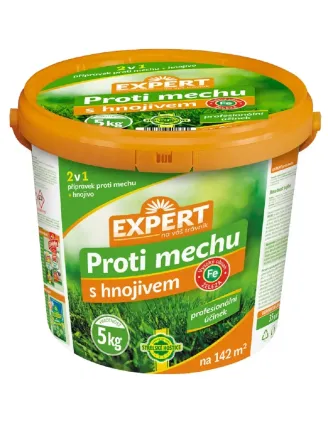 Expert 5 kg trávnikové hnojivo proti machu