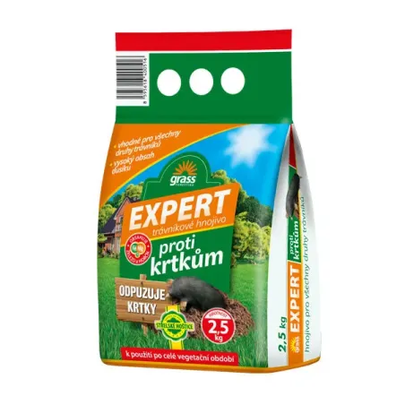 Expert 2,5 kg trávnikové hnojivo proti krtom