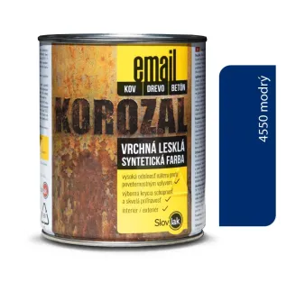 Korozal Email 4550 modrý 0,75 kg a 3 kg