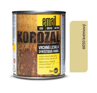 Korozal Email 6050 krémový 0,75 kg a 3 kg