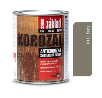 Korozal Základ S2000 0110 šedý 1 kg a 5 kg
