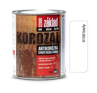 Korozal Základ S2000 0100 biely 1 kg a 5 kg
