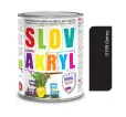 Slovakryl 0199 - čierny 0,75 kg, 2,5 kg a 5 kg Slovakryl 0199 - čierny 0,75 kg, 2,5 kg a 5 kg