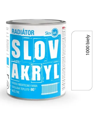 Slovakryl Radiátor biely 0,75 kg