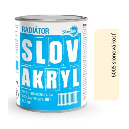 Slovakryl Radiátor slonova kosť 0,75 kg