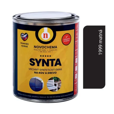 Synta S2013 čierna matná 1999 0,75 kg/0,6 l, 3,1 kg a 5 kg