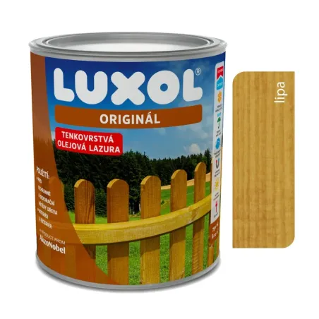 Luxol Originál lipa 0063 - Tenkovrstvá lazúra 0,75 l, 2,5 l