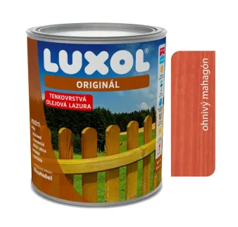 Luxol Originál ohnivý mahagón 7540 - Tenkovrstvá lazúra 0,75 l, 2,5 l