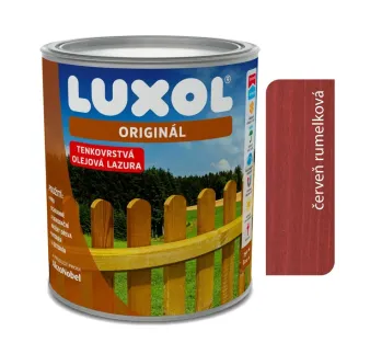 Luxol Originál červeň rumelková 0081 - Tenkovrstvá lazúra 0,75 l, 2,5 l