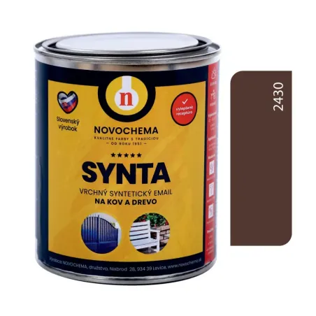Synta S2013 čokoládová 2430 0,75 kg/0,6 l, 3,1 kg a 5 kg