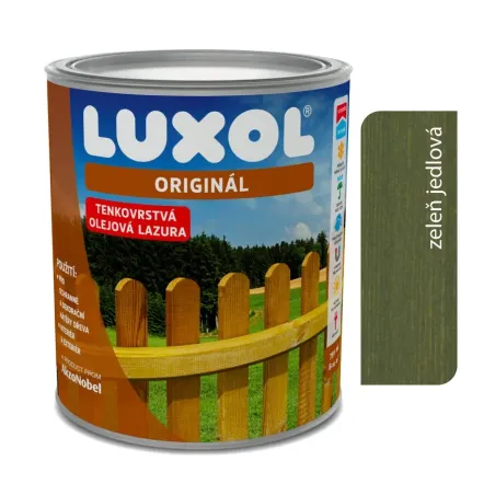 Luxol Originál jedľová zeleň 0051 - Tenkovrstvá lazúra 0,75 l