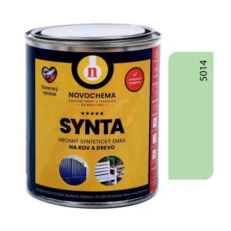 Synta S2013 pastelovozelená svetlá 5014 0,75 kg/0,6 l
