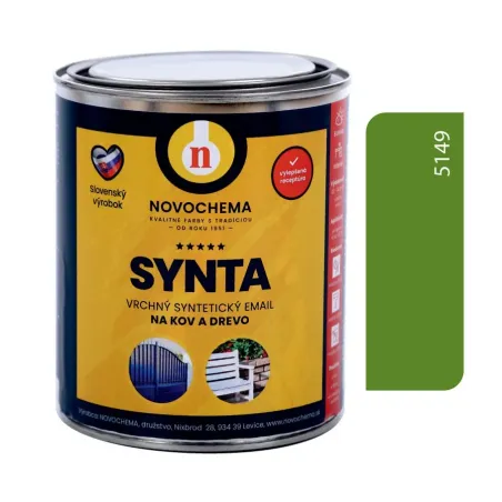 Synta S2013 svetlozelená 5149 0,75 kg a 3 kg
