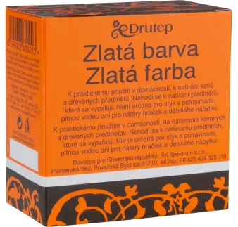 Zlatá Farba 5 g + 15 ml